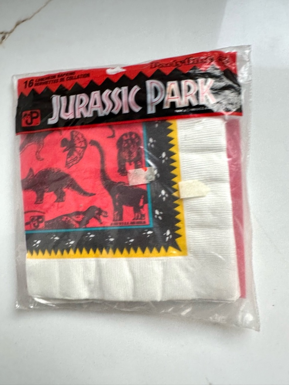 Jurassic Park Vintage Party Napkins
